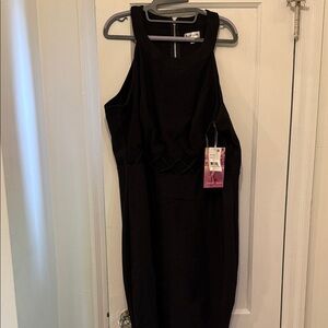 Elegant Black Sleeveless Dress